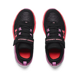 UA Girls GPS Assert 9 AC Black/Jellyfish/Blitz Red