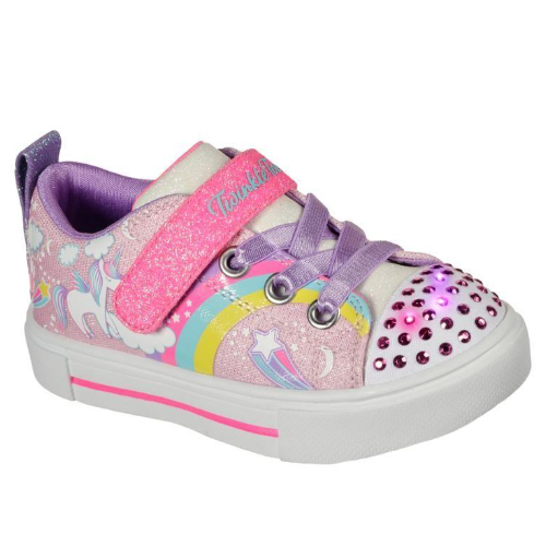 Skechers Twinkle Sparks Unicorn Charmed Light Pink Multi Janbells